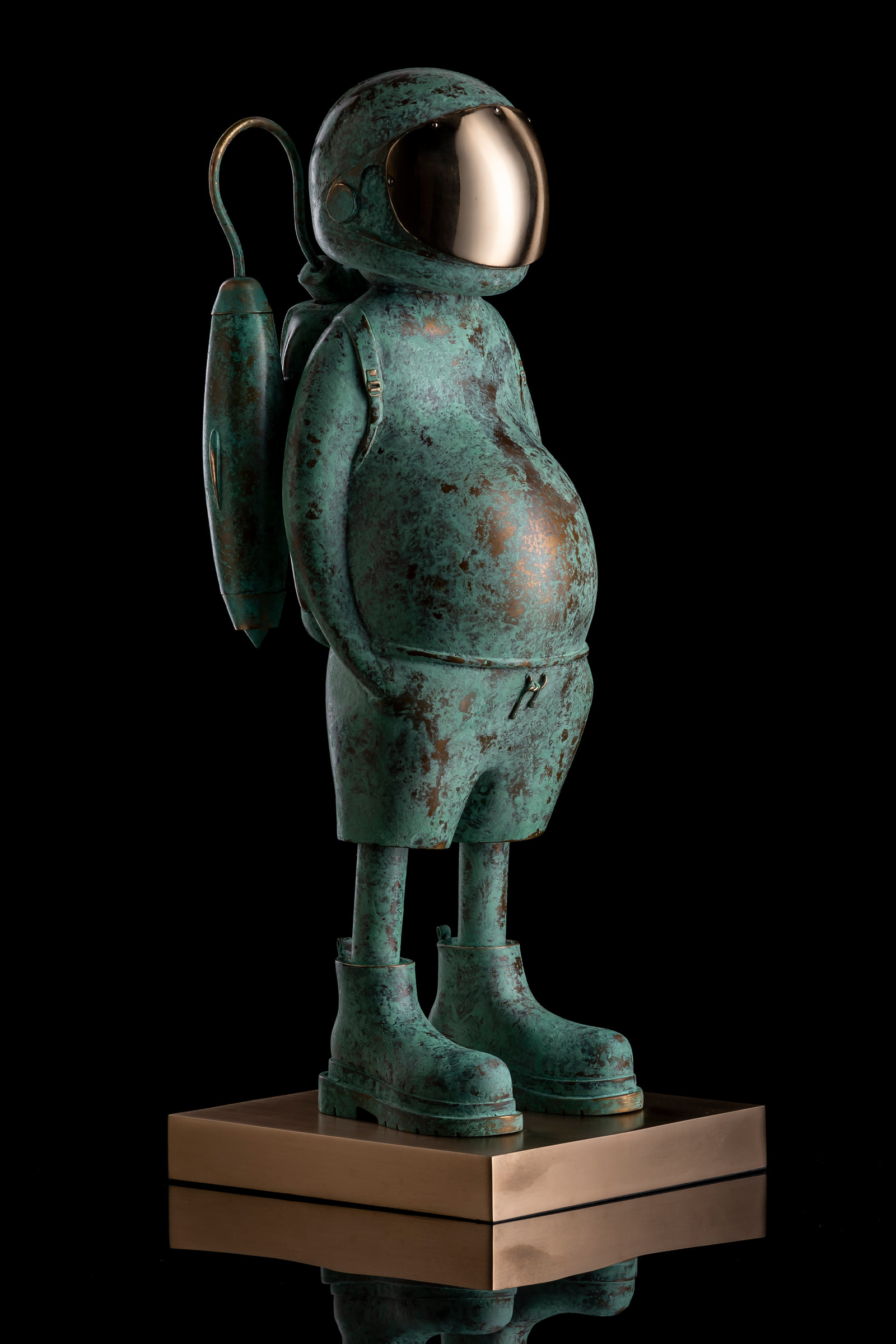 Drim — bronze sculpture by Max Sheika, 2023